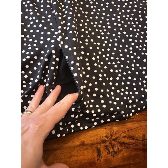 Title Nine Dress Size Medium Athleisure Active Polkadot Sleeveless Strappy - Picture 6 of 15